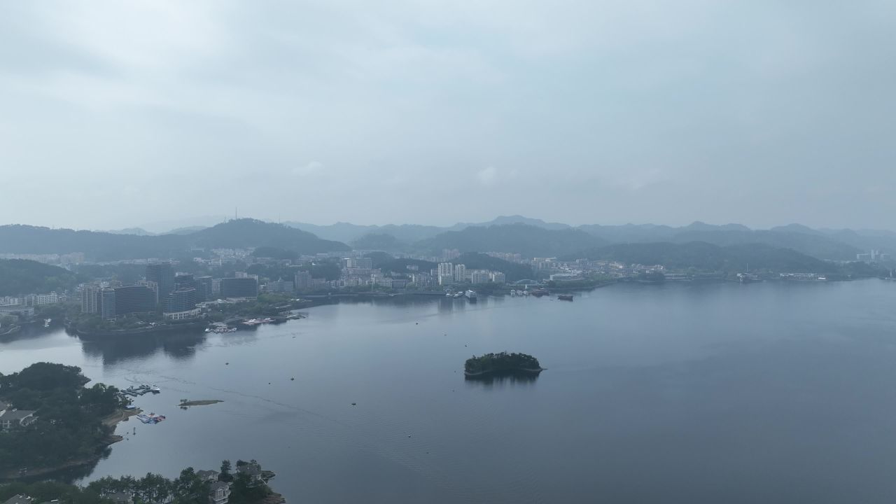 4K航拍浙江千岛湖风景区 12