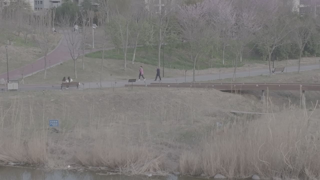 城市边缘的宁静时光
