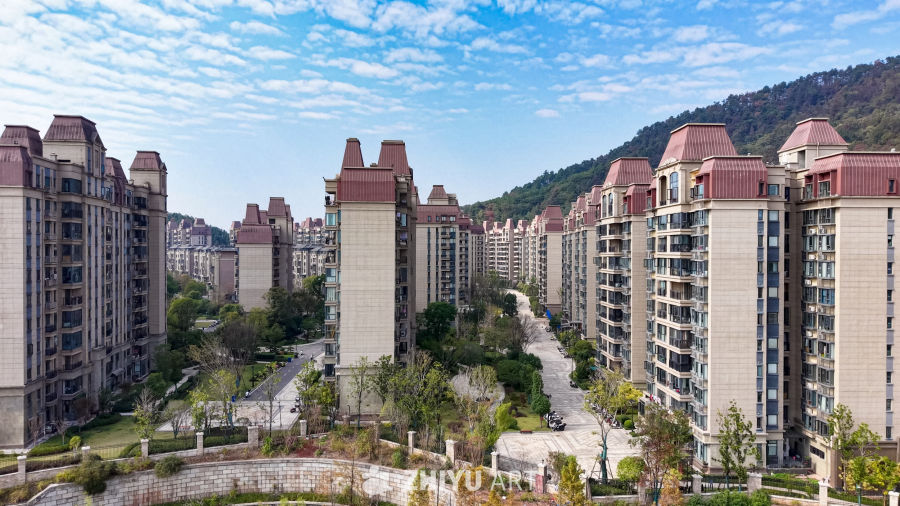现代高层住宅区