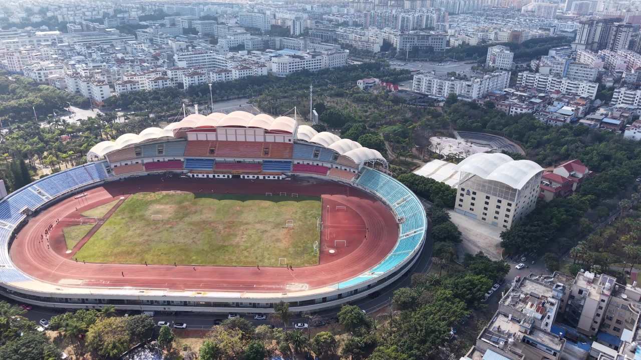 城市中的绿色运动场
