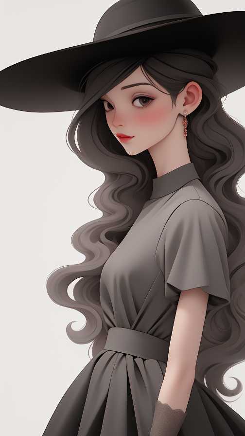 精致美女