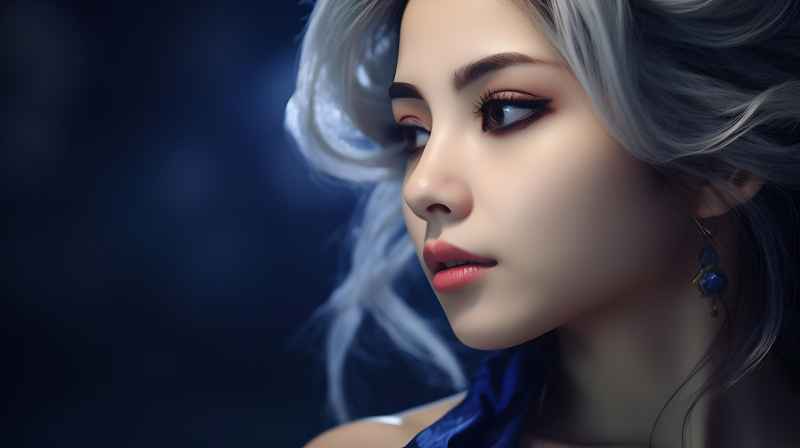 特写美女电影感 82