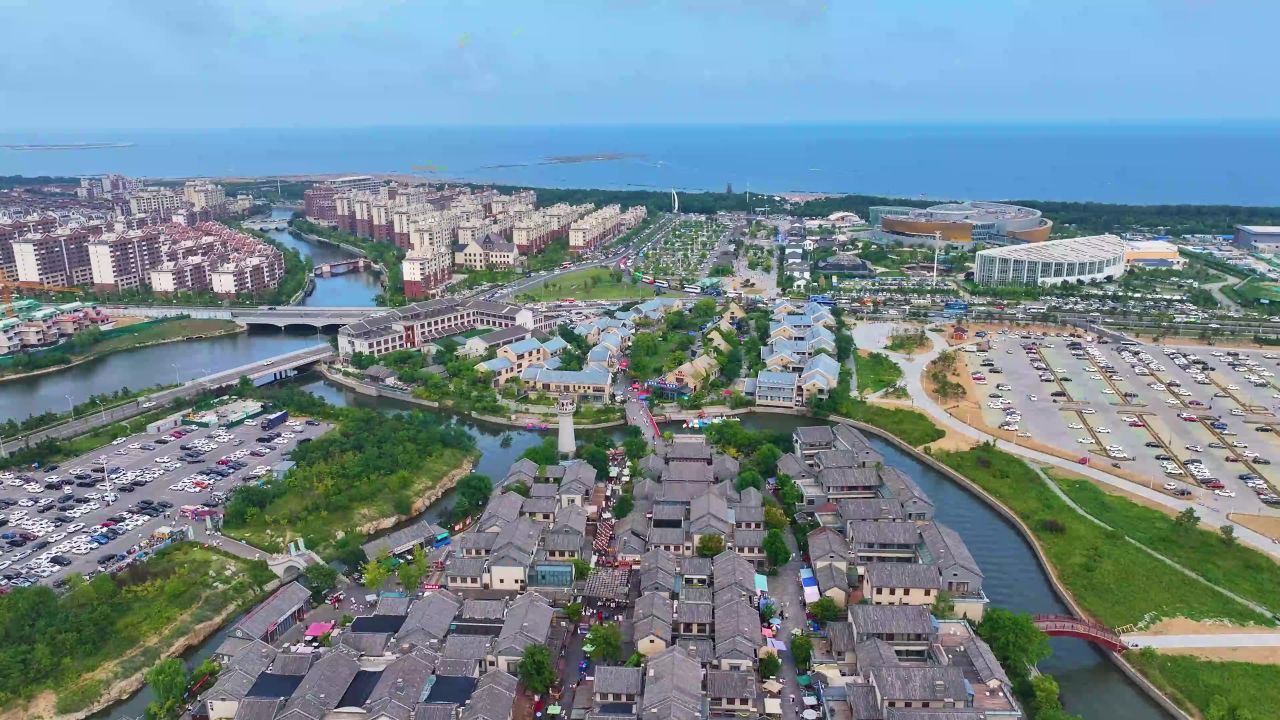海边小城风貌