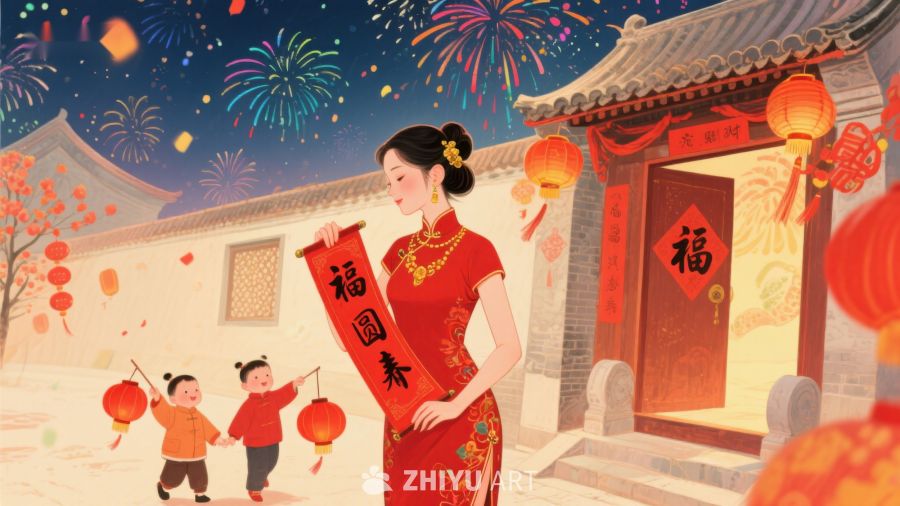 新春佳节，阖家欢乐 987