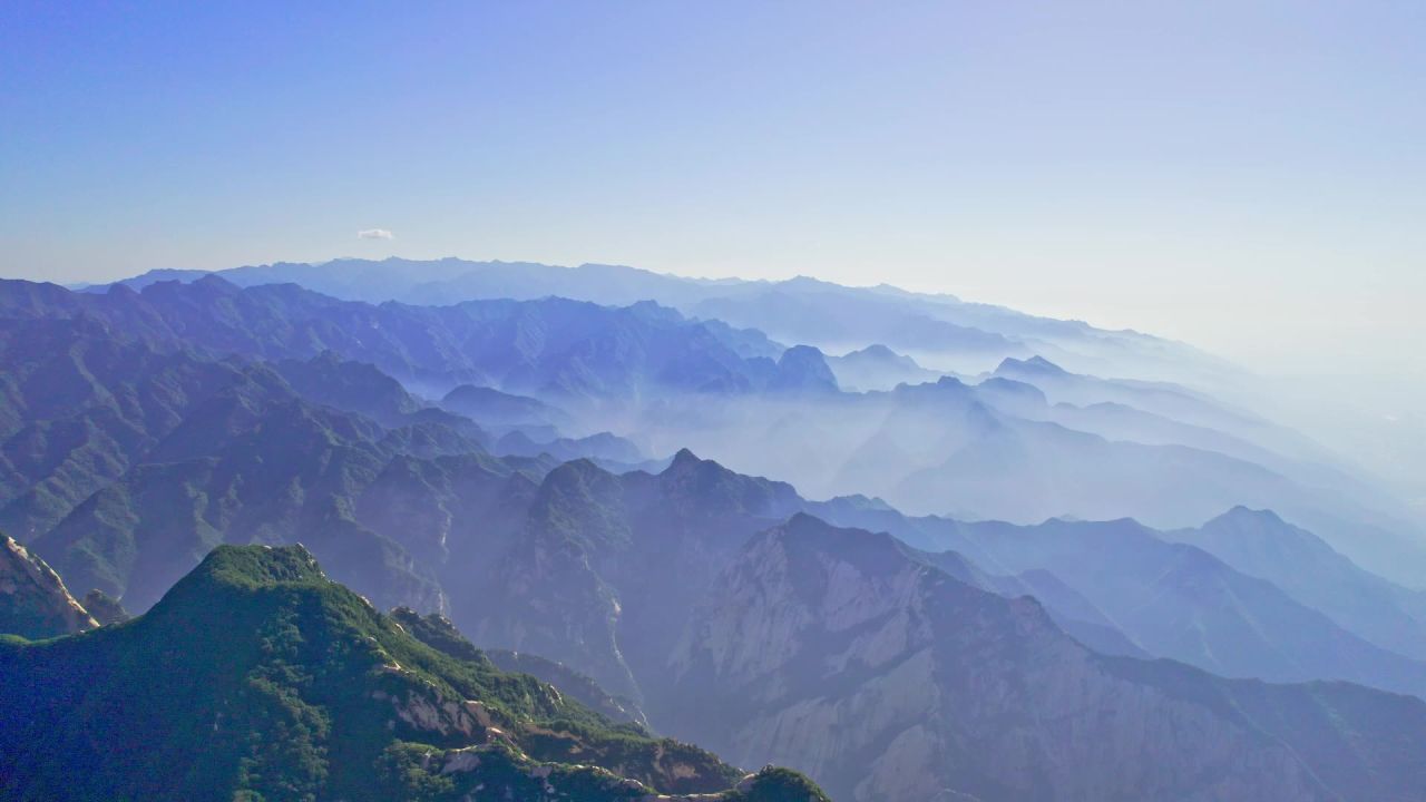 华山航拍
