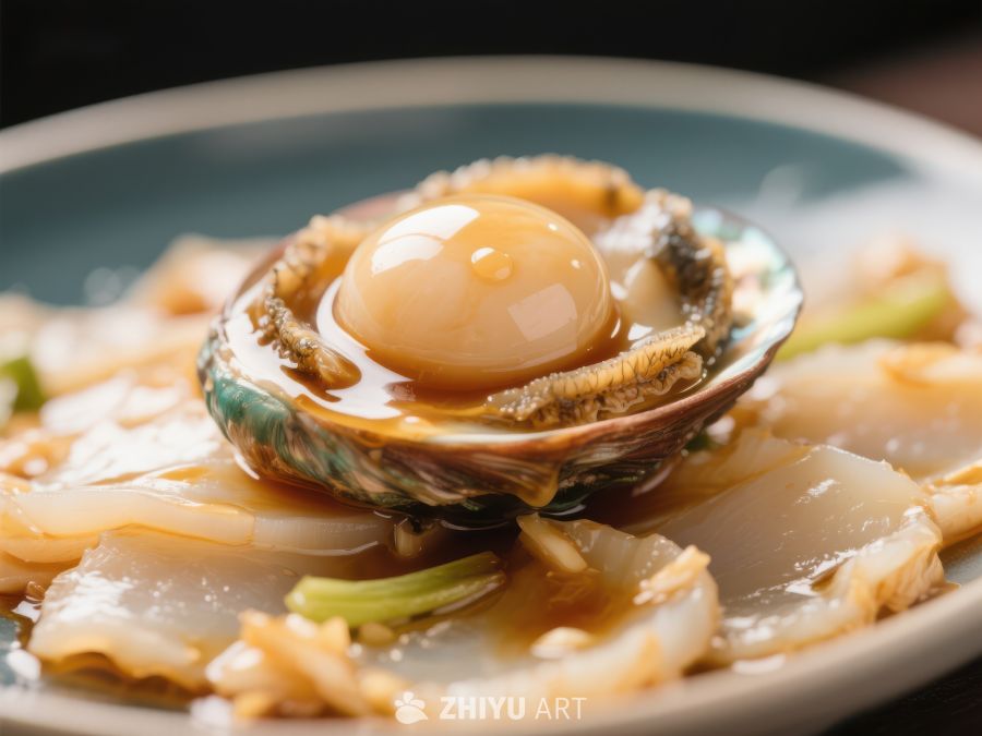 鲍鱼配粉丝，美味海鲜佳肴 9
