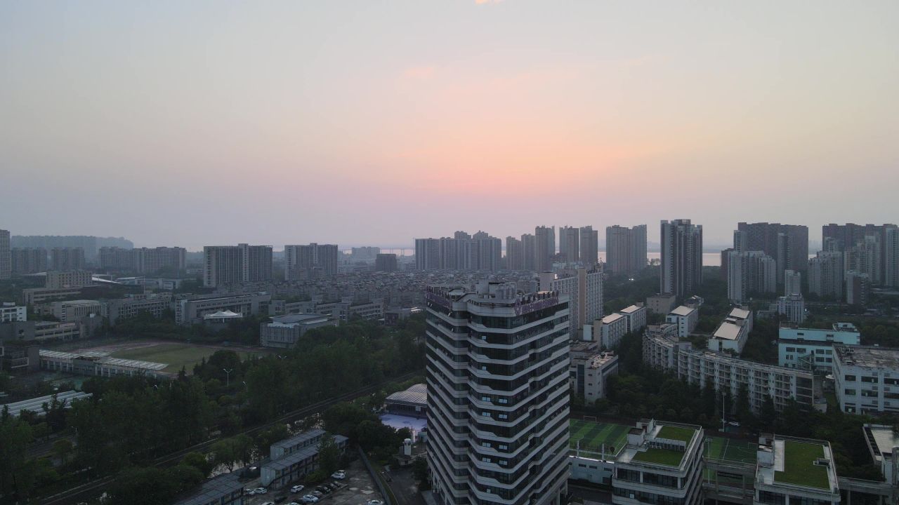 航拍-钱塘区-下沙-夜景-晴天 6