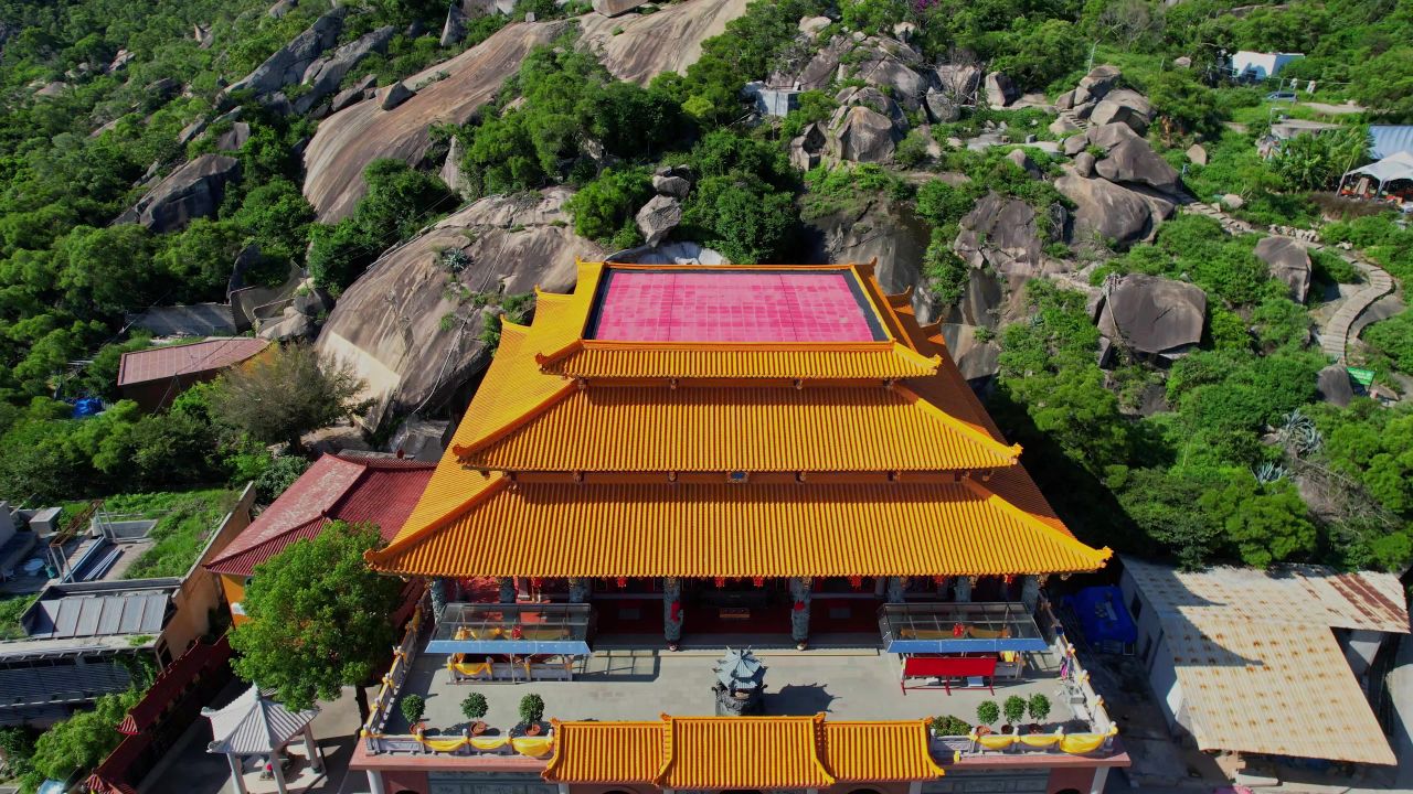 航拍厦门太清宫景观 4