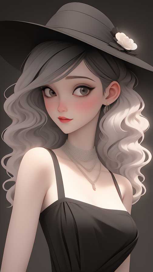 精致美女