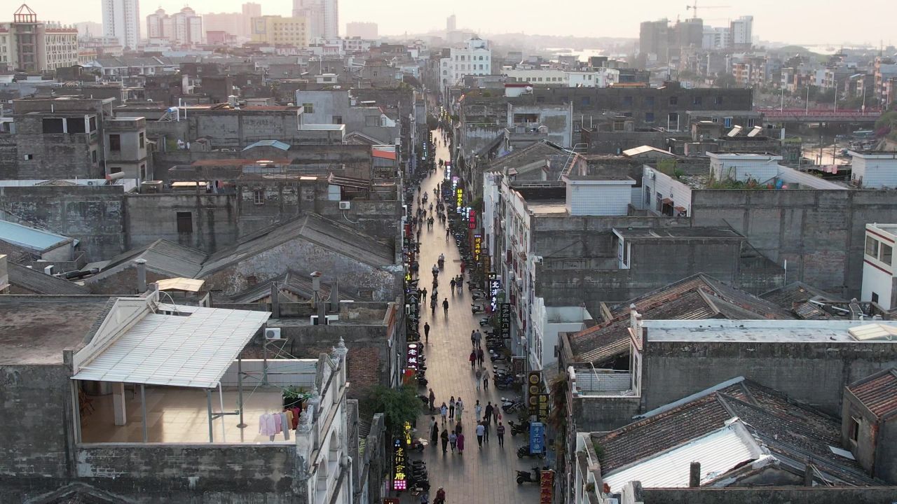  广西北海老城4A景区航拍