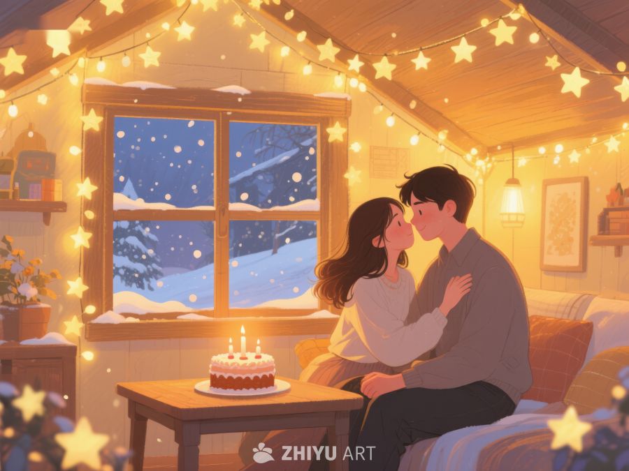 温馨小屋内的浪漫时刻 808