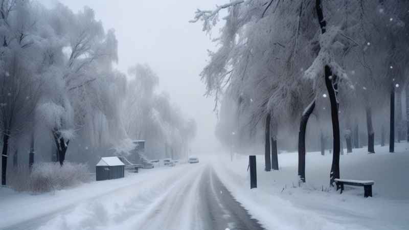 美丽冬季雪景 25