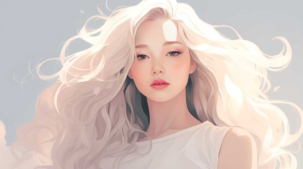 浅白色唯美背景