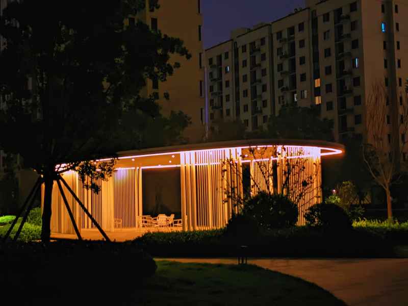 小区夜景 7