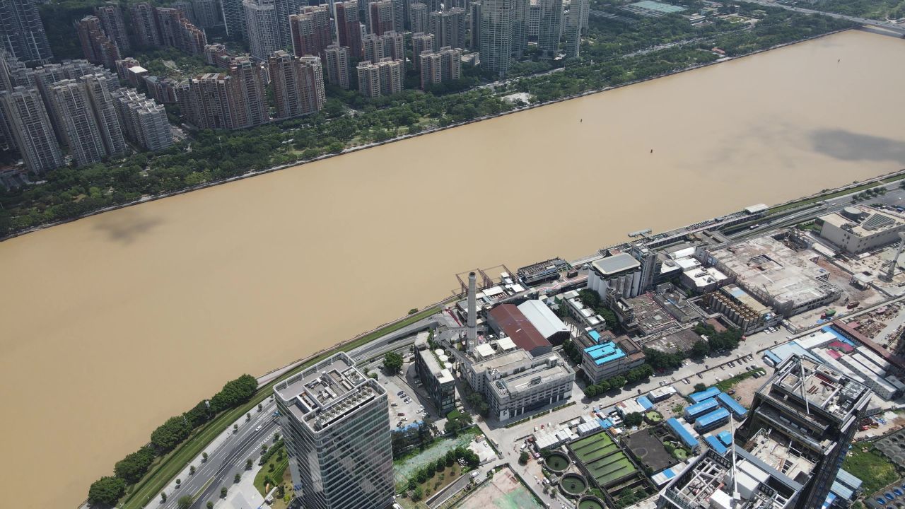 广州珠江航拍 16