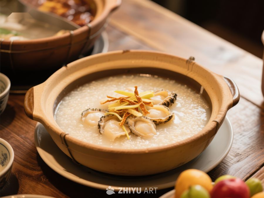 砂锅海鲜粥，美味滋补佳肴 658