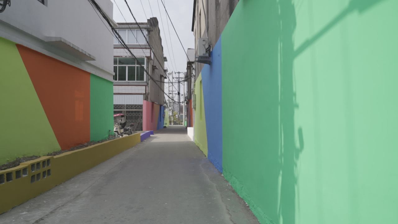 农村房子彩绘 1