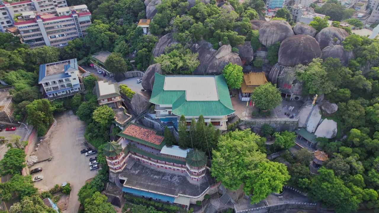 航拍厦门虎溪禅寺 2