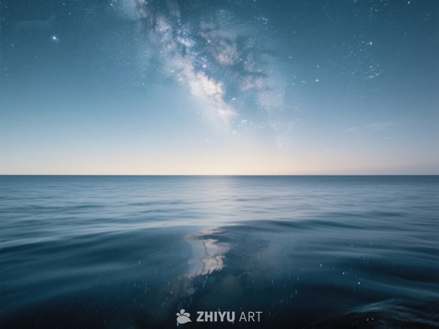 星河映海，静谧夜景 142