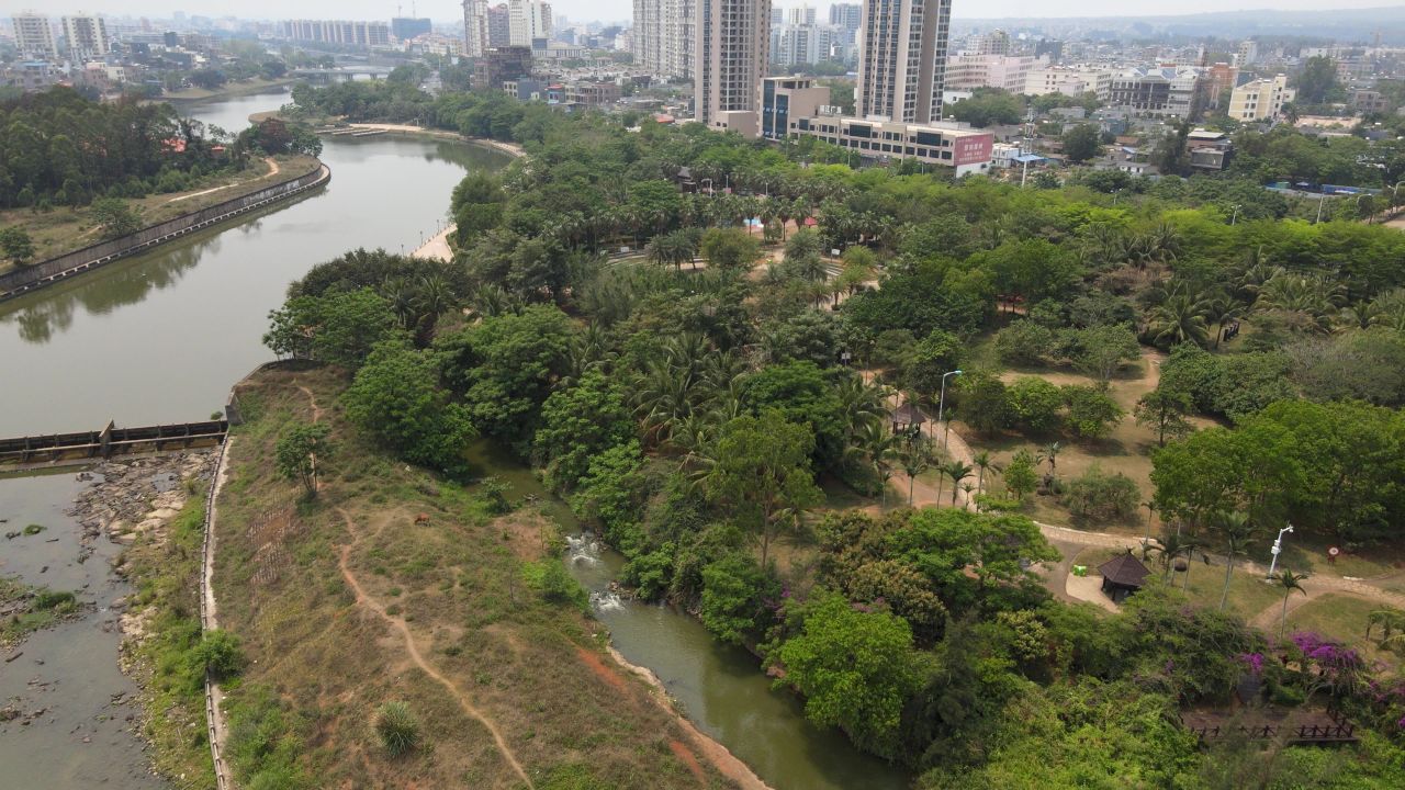 临高县文澜江航拍 4