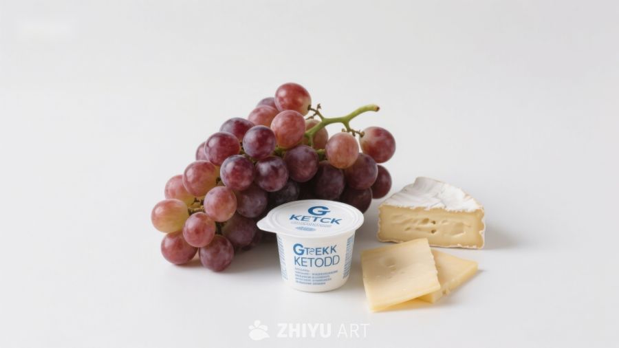 酸奶、葡萄与奶酪的健康组合 447