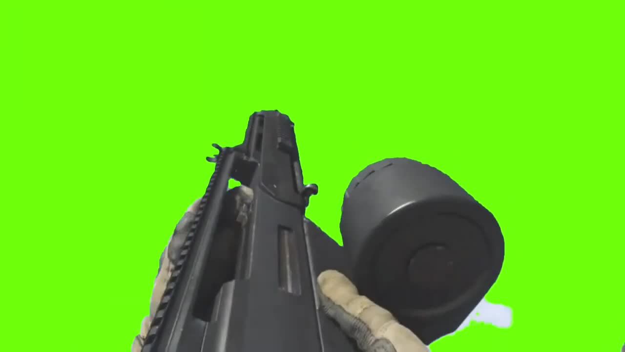 634. 【绿幕素材】使命召唤Holger 36 - 枪械视频素材 无水印！ 4