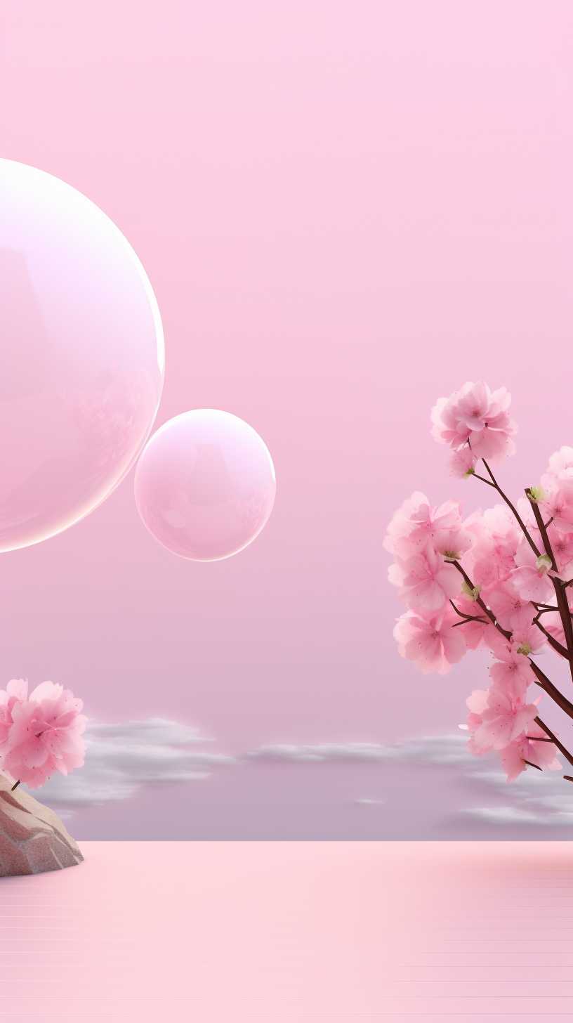 粉色艺术背景