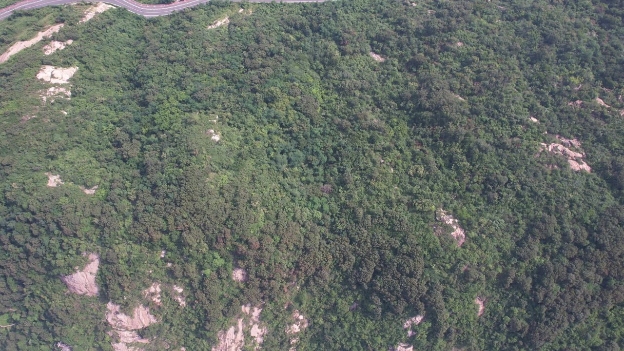 江苏连云港市连岛景区大海海浪沙滩 