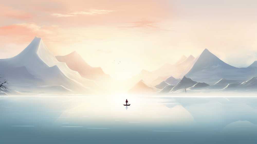 艺术浅白色唯美背景图99