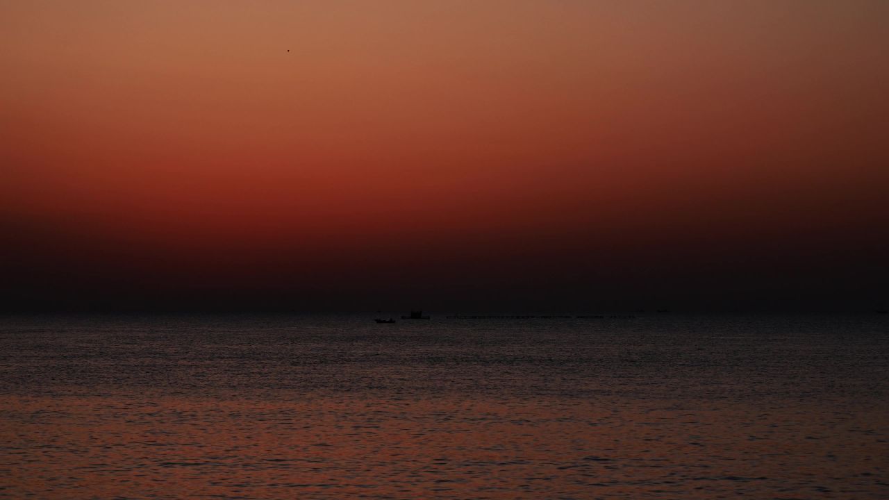 海上日出 大海 日出