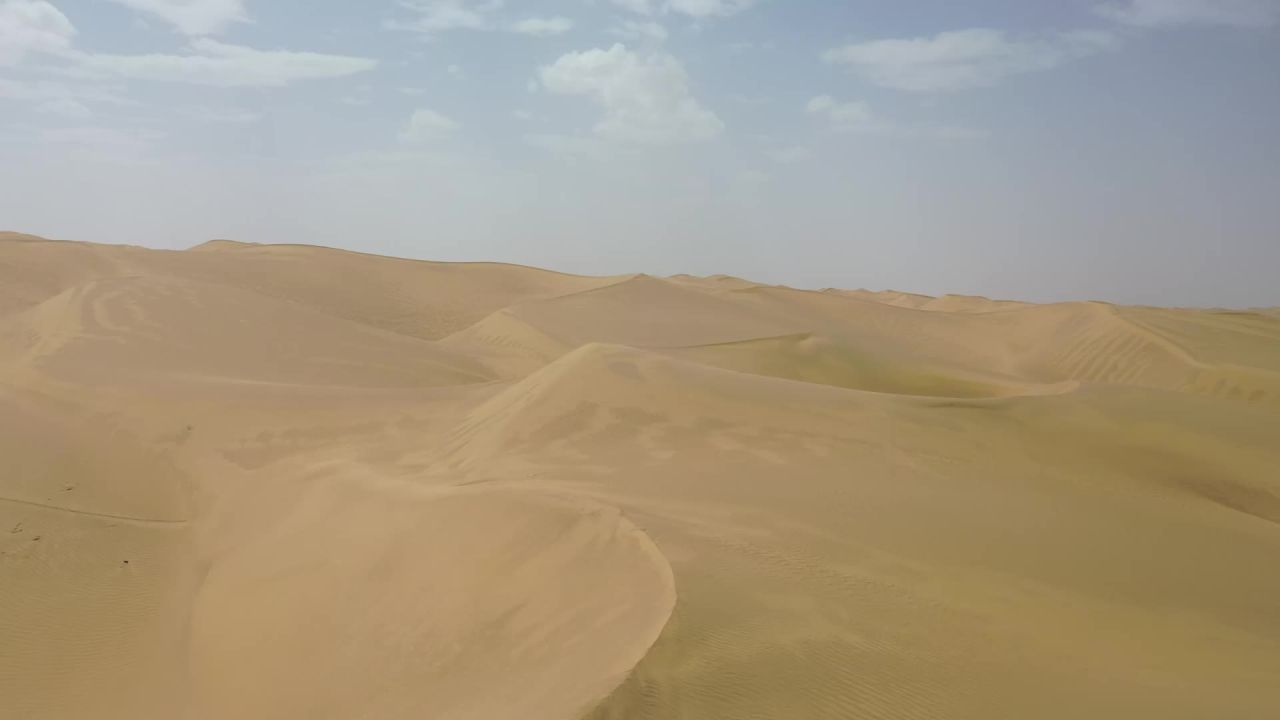 新疆沙漠航拍