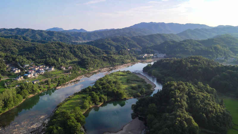 祖国大好河山航拍摄影图