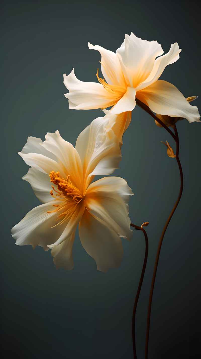 花艺术唯美背景图 7
