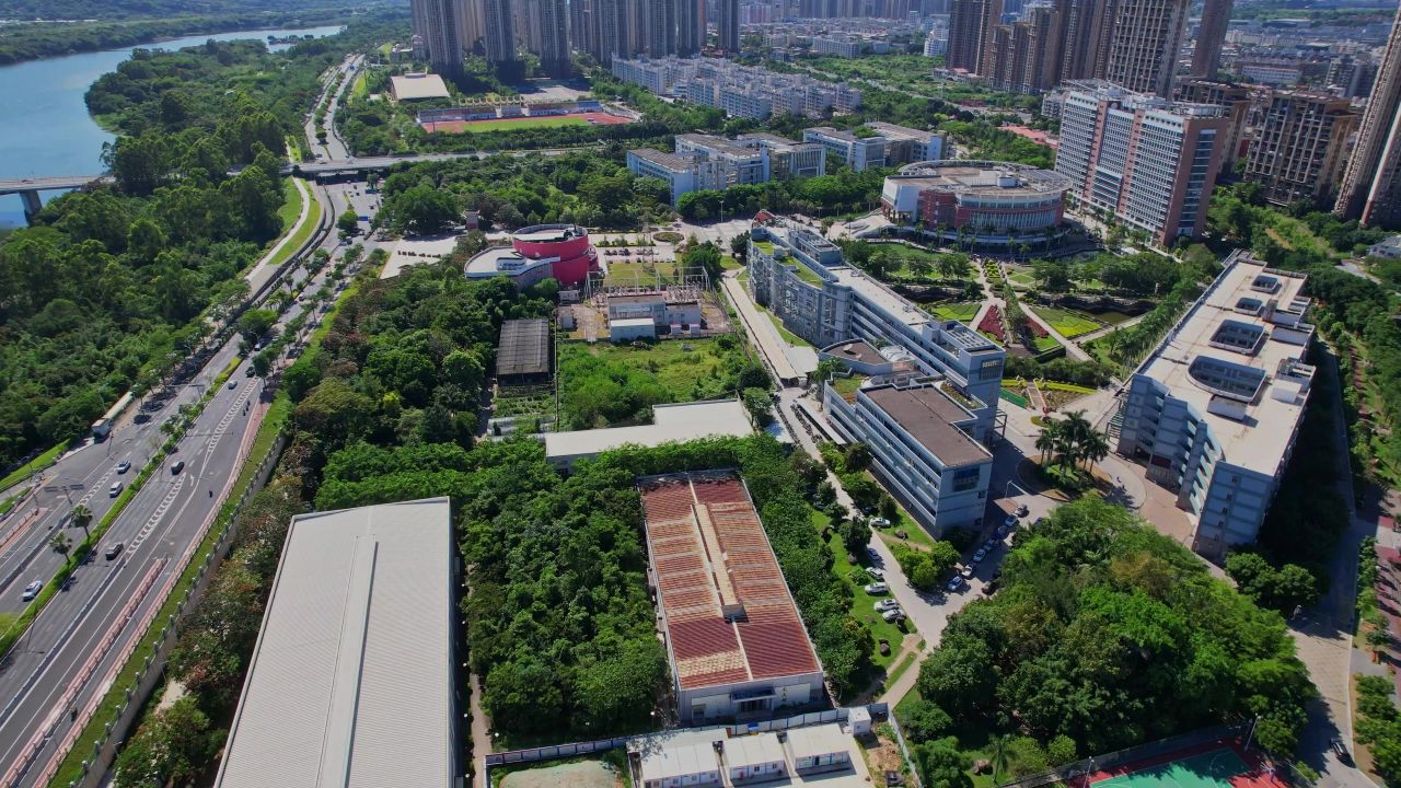 航拍漳州闽南师范学院