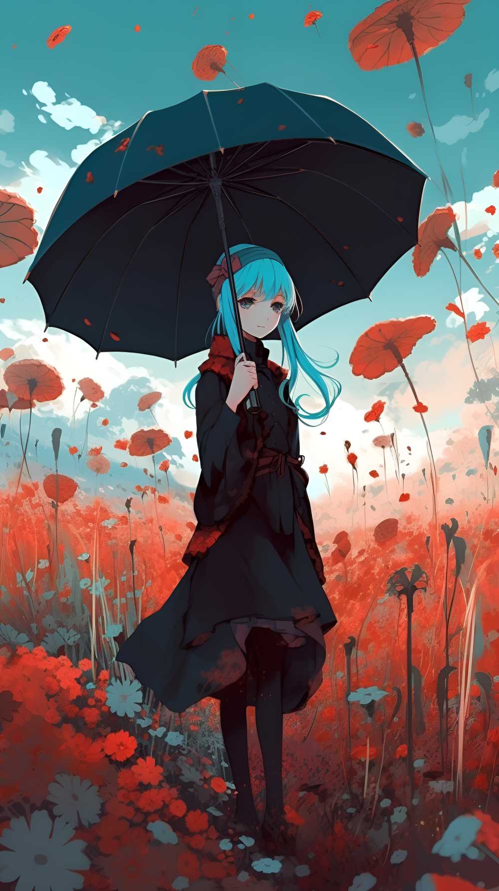 女孩和伞的故事