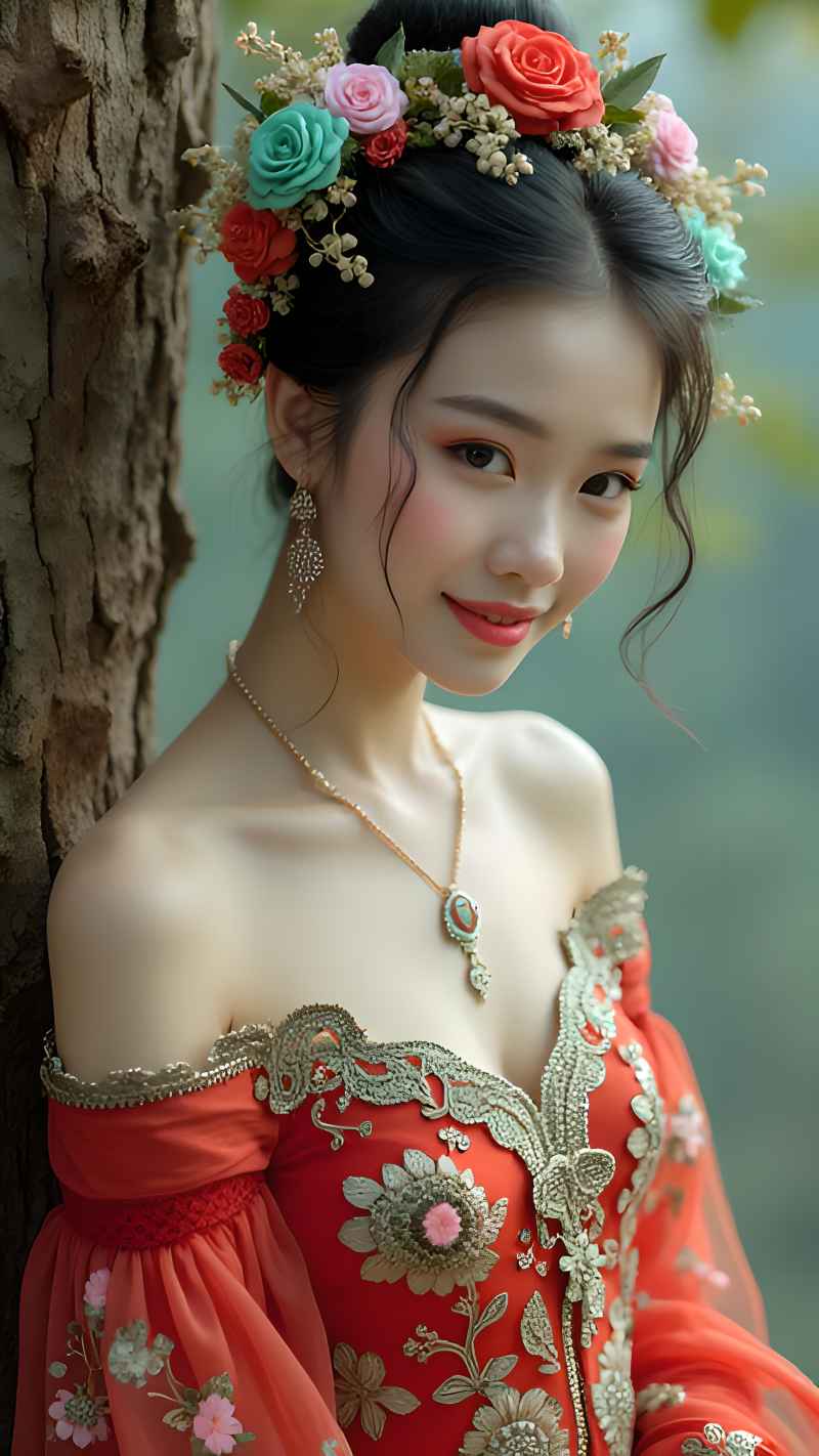 艺术美女新中式主体系列 42