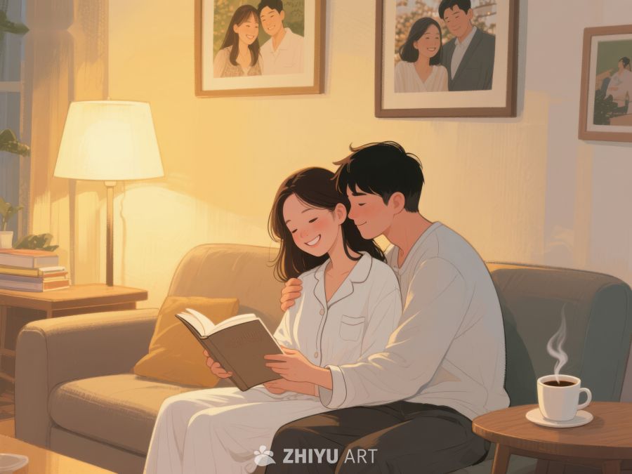 温馨夜晚，共读时光 866
