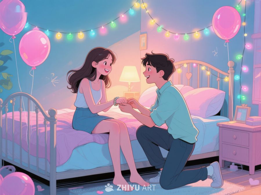 温馨求婚场景 716