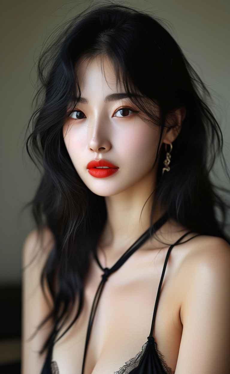 黑色美女性感特写 13