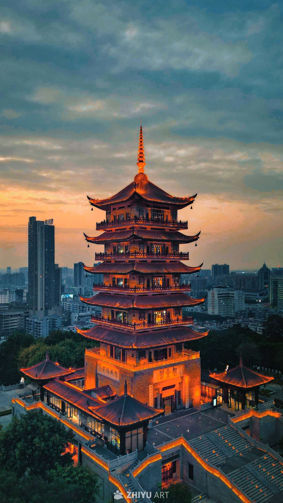 千灯湖魁星阁