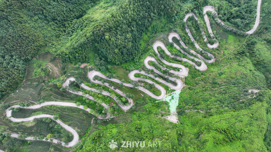 贵州晴隆二十四道拐公路 14