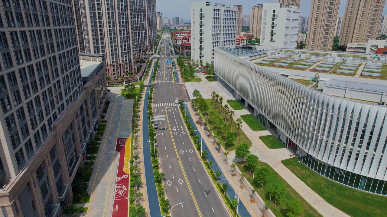航拍厦门翔安体育交流中心 1