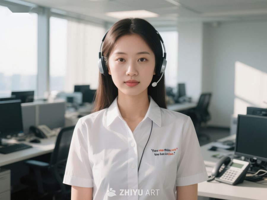 办公室中的客服人员 94