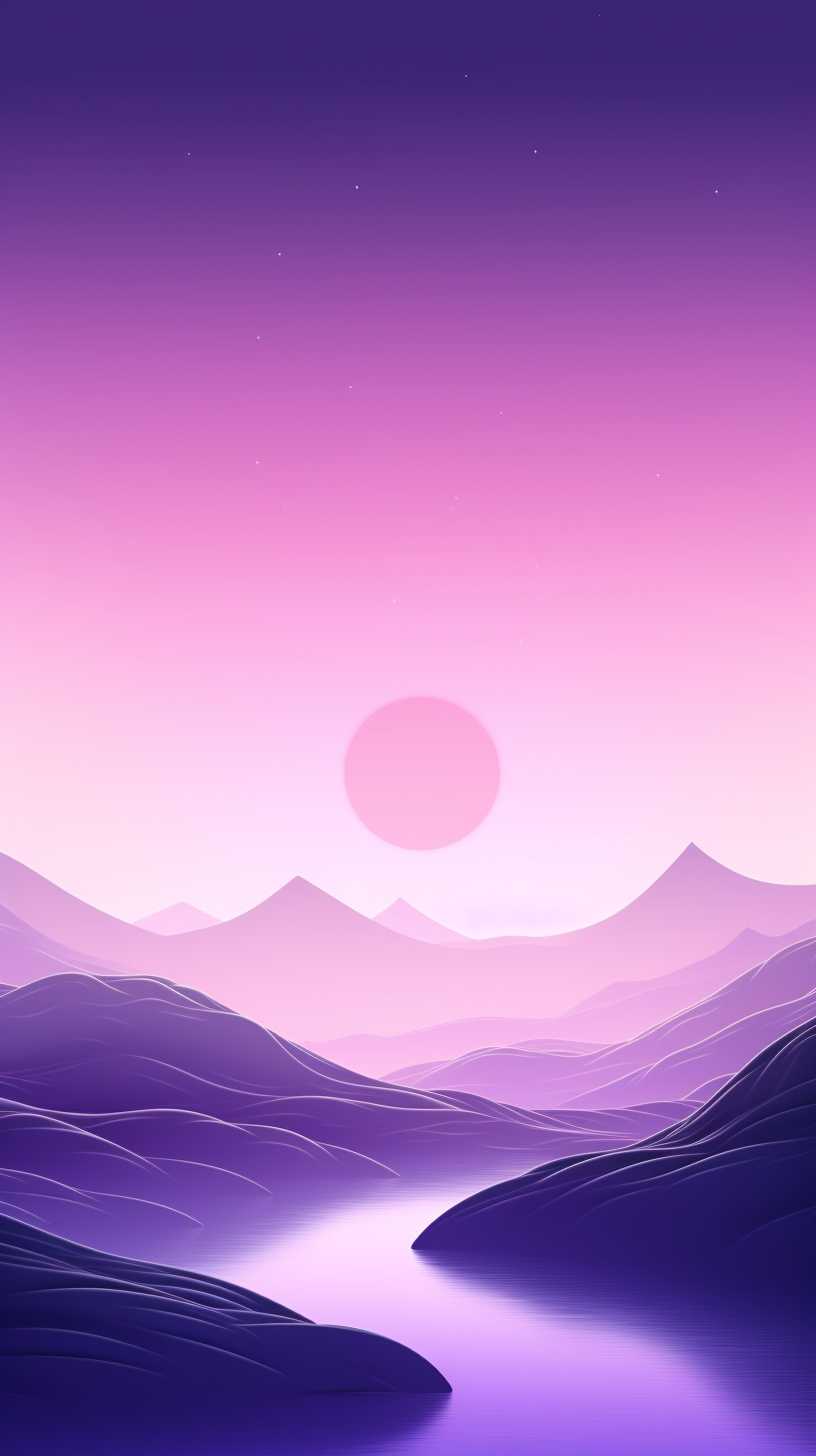 紫色唯美背景图