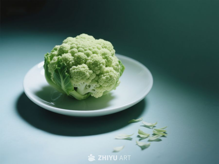 盘中新鲜花椰菜 292