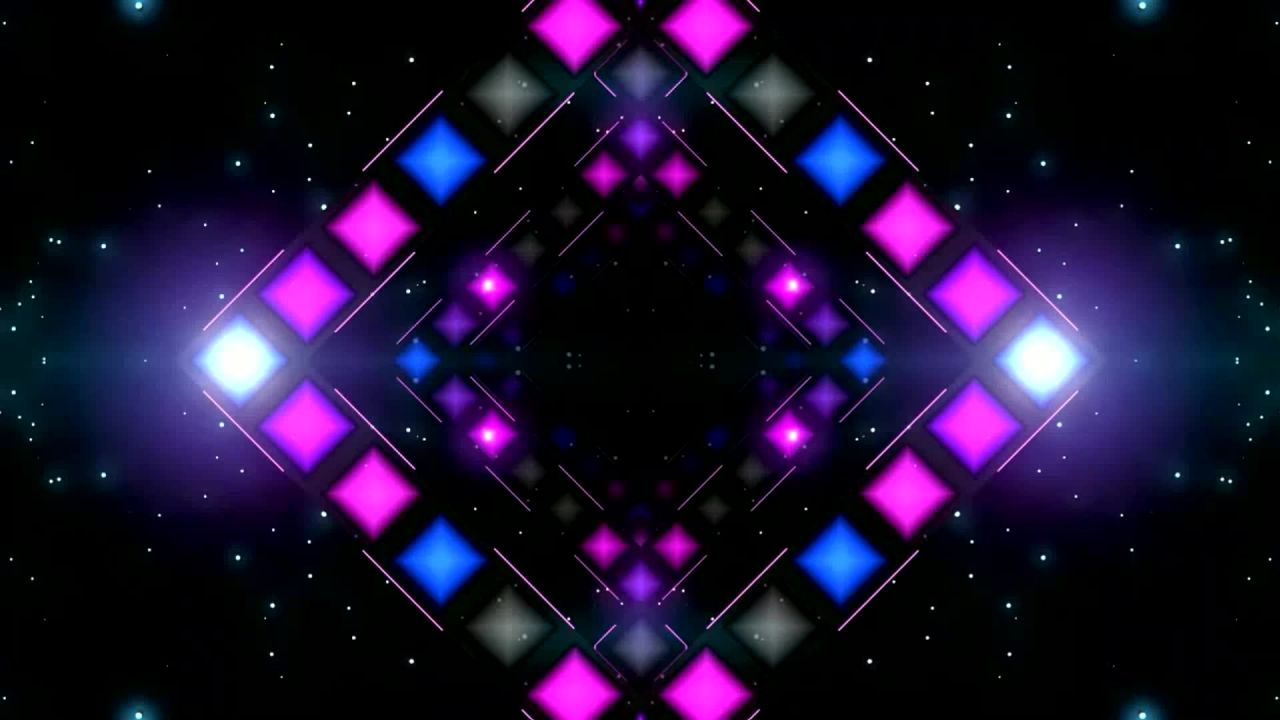 动感酷炫万花筒光电线条穿梭电音 75