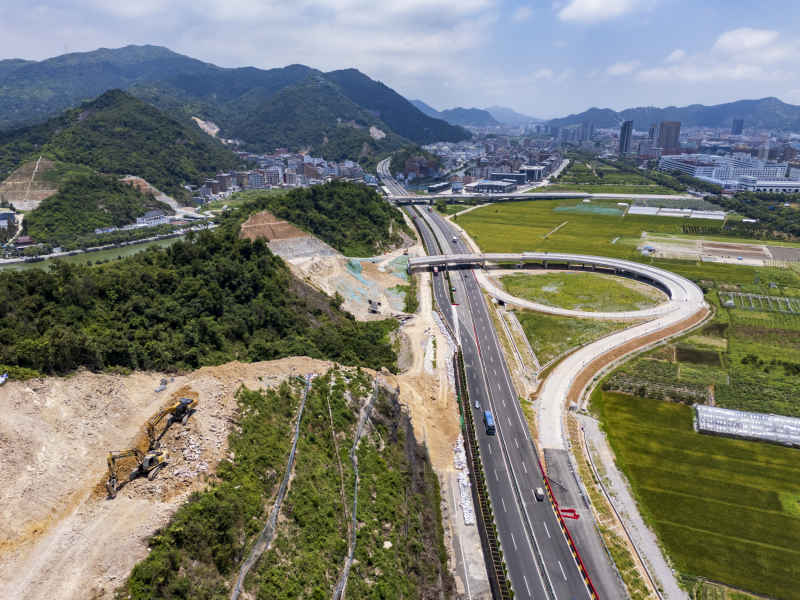甬台温高速柳市互通建设 8