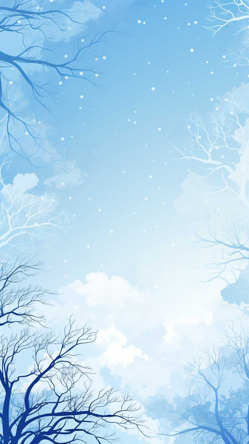 浅蓝色唯美背景