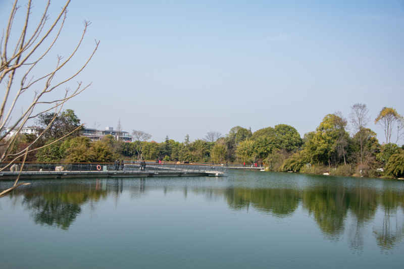 绵阳园艺山人工湖