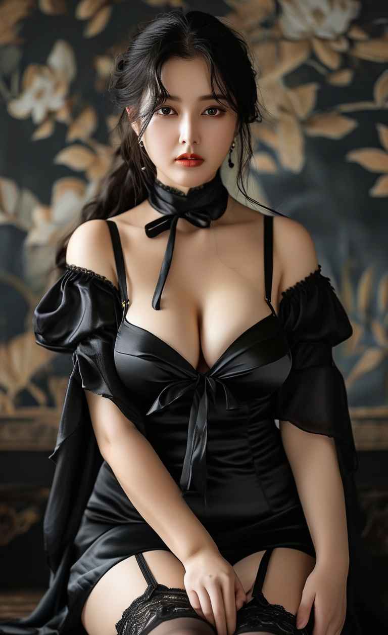 美女黑色系列好看高清 13